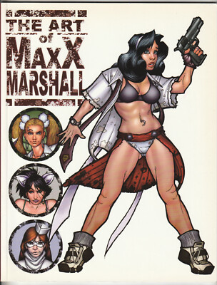   THE ART OF MAX MARSHALL, SQP 2006 KUNSTBUCH/SKETCHBOOK NEUW TOP Z0-1