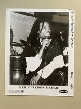Hassan Hakmoun & Zahar Press Photo 8x10&rdquo;. See Description.