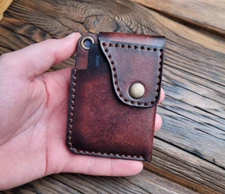 Minimalist Credit Card Holder , wallet, cardholder, leather cardholder.