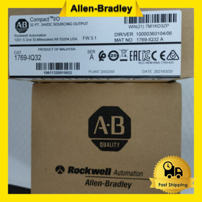 Produktbild von 1769-IQ32 Eingangsmodul – 24V DC, 32 Eingänge, Kompatibel Zu Allen-Bradley