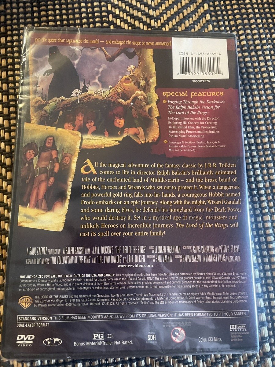 The Lord of the Rings: 1978 Animated (Remastered Deluxe Edition