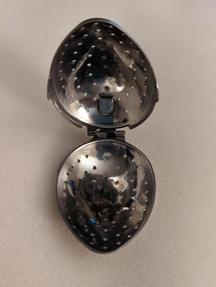 1 cuchara infusora de té de acero inoxidable - 6 pulgadas Foto 4 de 4