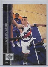 1997-98 Upper Deck JASON KIDD ERVIN JOHNSON wrong back error card 1/1 Suns Bucks