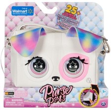 Purse Pets Rainbow Pup, Interactive Pup Purse Over 25 Sounds  Reactions New