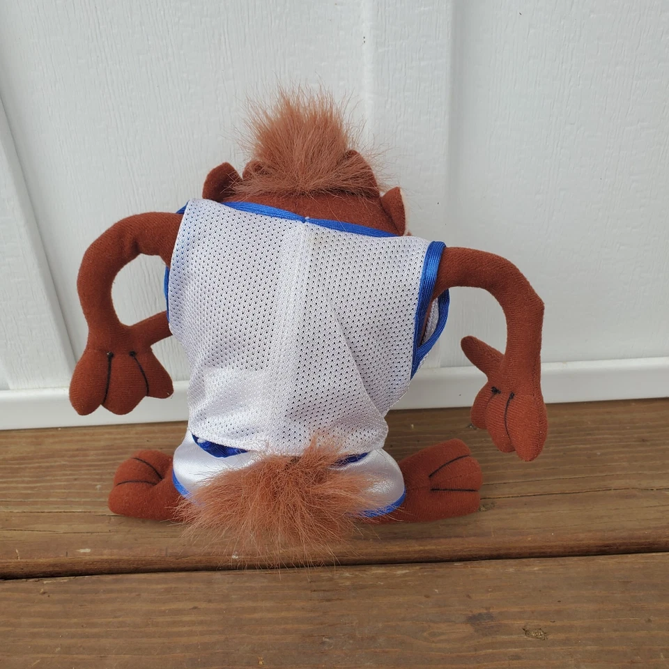 Peluche de colección TAZ SPACE JAM TASMANIAN DEVIL 1996 Warner Bros peluche 10 pulgadas Foto 2 de 4
