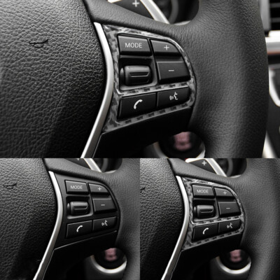 2stk Lenkrad Rahmen Trim passt für BMW 1 3 4 Series F20 F21 F30 F32 F34 