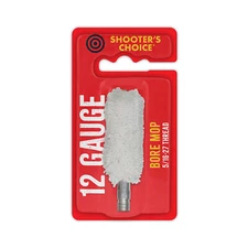 Shooter's Choice Bore Mop 3" F/12 Gauge w/8-32 Aluminum Thread Cotton Cleaning
