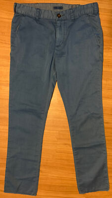 Dillon Bullhead 29x30 (Mea 30x29) Cotton Poly Soft Aqua Blue Denim Pants 630