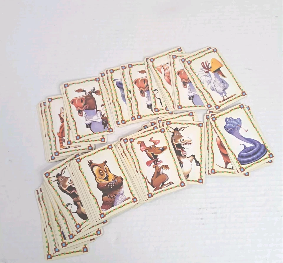 SNORTA The Wild Party Card Game 2004 Replacement Cards Pieces Piece Part Parts - Image 2 of 2