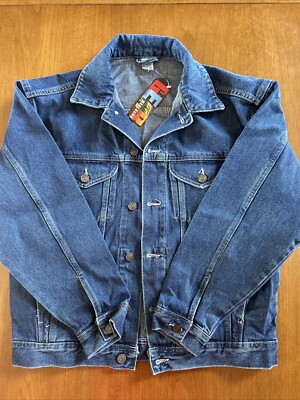 ジャケット・アウター 90's Marlboro black denim jacket 90s Marlboro wild west tracker type black deni