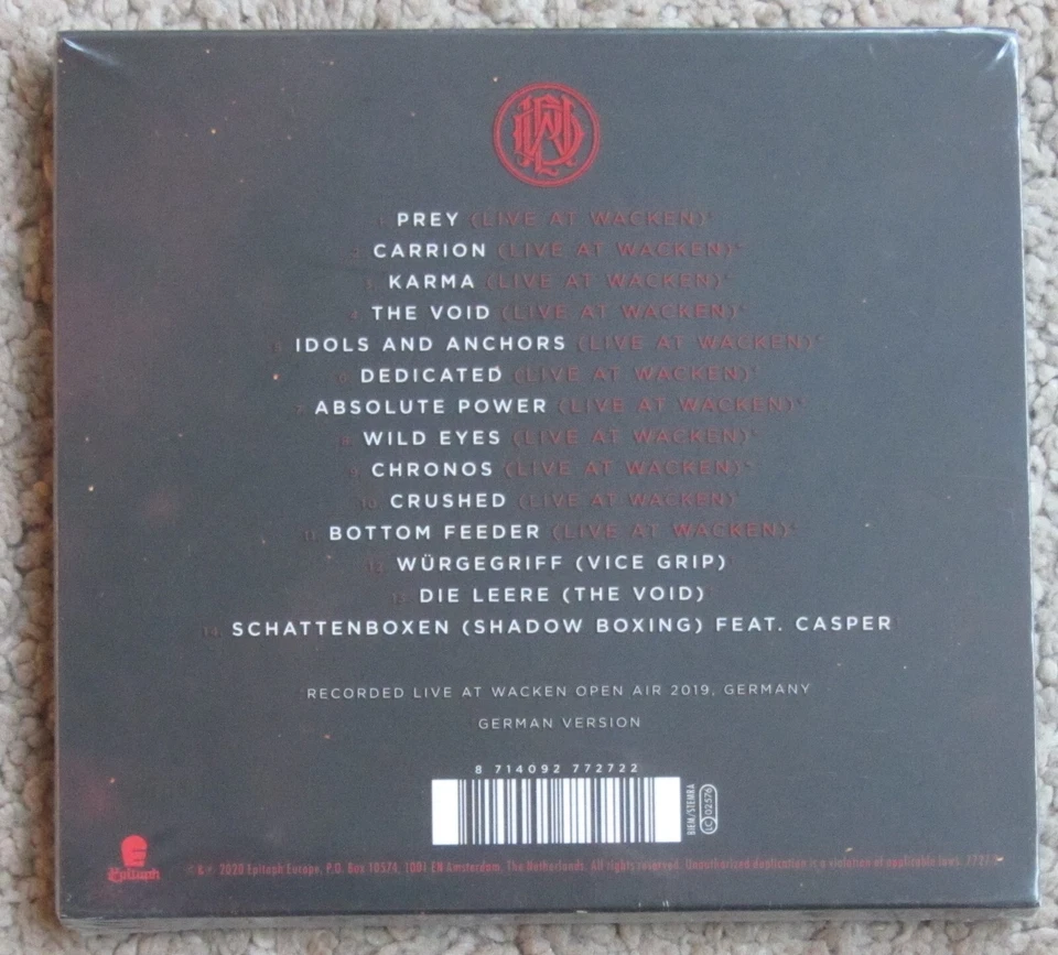 Parkway Drive - Viva the Underdogs (2020) CD / Live at Wacken + 3 Studio-Tracks - Bild 2 von 2