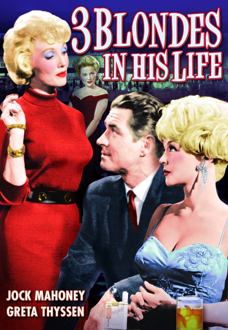 3 Blondes In His Life (DVD) Anthony Dexter Elaine Edwards Greta Thyssen