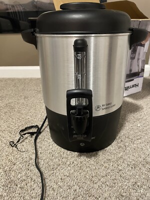 Hamilton Beach 40514R 40 Cup Dispensing Coffee Urn - Black/steel