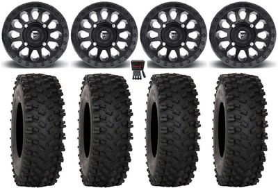 Fuel Vector 14'' Wheels MB 32'' ATX470 Tires Can-Am Maverick X3