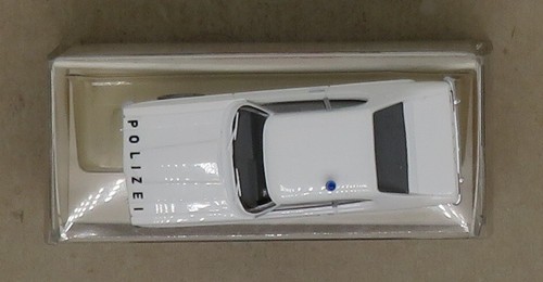 Wiking HO 1/87 Ford Capri White Polizei German Police #8640925 in Box - Picture 5 of 8