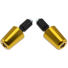 Weight Slider Gold Hollow 7/8" Bars 6mm Handle Bar End CNC Beveled Stop