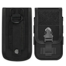 Universal Tactical Cell Phone Belt Pack Bag Molle Waist Pouch Holster Case New