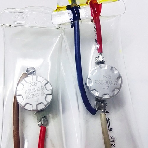 Refrigerator Temperature Control Switch KSD303AB7N8 for Efficient Cooling - Picture 9 of 10