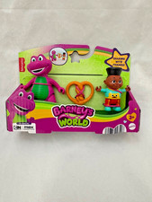 Fisher Price - Barney's World - David Barney - Figure Set - NEW