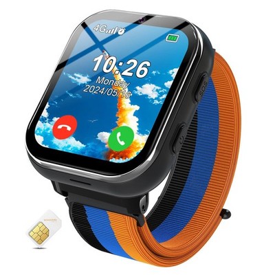 for Girls Boys, with 4G SIM Card, for Touch Screen SOS Calculator Clock Games...