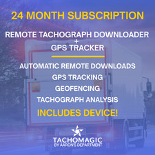Remote Tachograph Downloader + GPS | 24-Month Device & Subscription Bundle