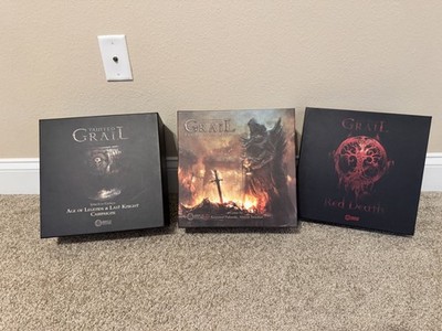 Tainted Grail: The Fall of Avalon + Expansions Age of Legends & Red Death