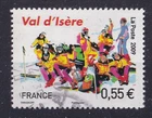 France Vintage 2009 Europe Motif Skiing, Sports, Winter Sports Mi 4592 O