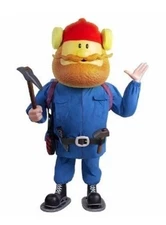 6FT YUKON CORNELIUS Animatronic Yard Decoration! RUDOLPH THE RED-NOSED REINDEER