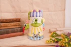 1. Christian Hull x Shelby Sherritt Collaboration Vase with Party Snake and UFO