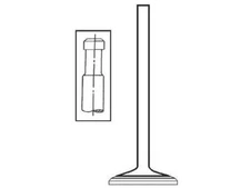 For 1982-1983 Honda Civic Intake Valve 93427PWCP 1.3L 4 Cyl Engine Intake Valve