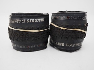 Maxxis Rambler 700X45 Set (2) Gravel Folding Tire Dual Compound/HYPR-X/TR/EXO