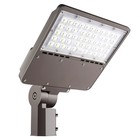 150W LED Parking Lot Light w | Slipfitter Mount 21000LM Dusk to Dawn 5000K