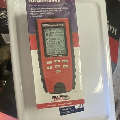 Platinum Tools VDV MapMaster 3.0 Cable Tester - Tests UTP & STP Cables