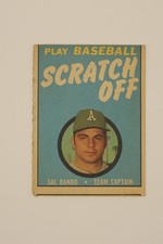 Topps Baseball Scratch Off Sal Bando