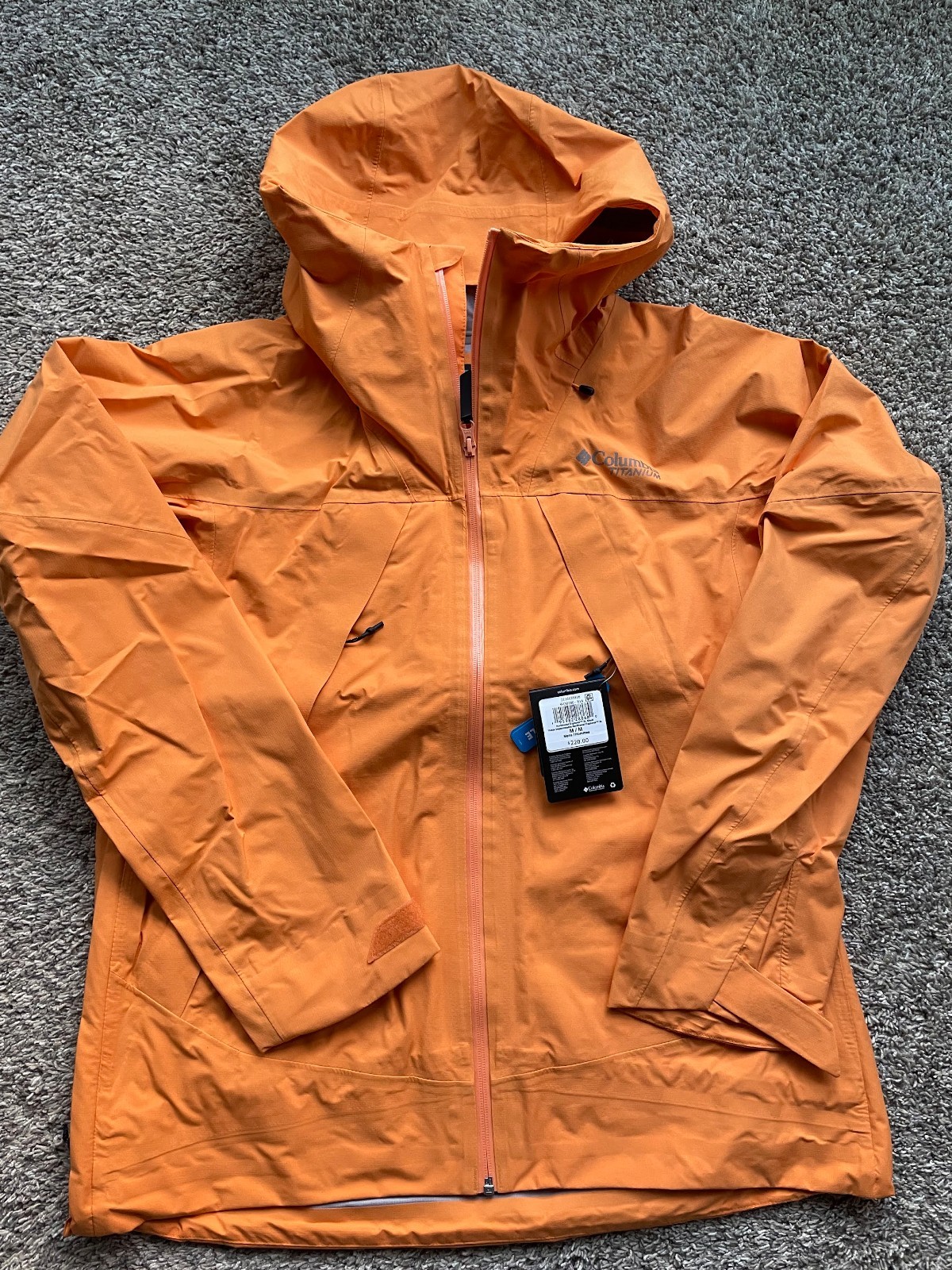 Chaqueta impermeable Columbia Northwest Explore 3L para hombre (M) - venta al por menor $220
