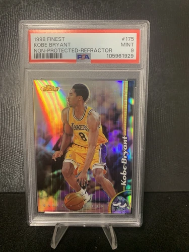 1998-99 Topps Finest | Kobe Bryant #175 | Non-protected Refractor | PSA 9 
