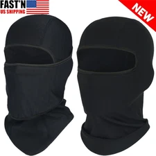 Thermal Fleece Neck Winter Warm Balaclava Ski Full Face Mask for Cold Weather 