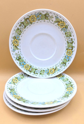(4) NORITAKE PROGRESSION SPRINGFIELD 9026 Replacement Coffee/Tea Cup SAUCERS