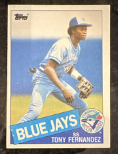 1985 Topps Tony Fernandez #48 Toronto Blue Jays MLB Baseball Base Set Card