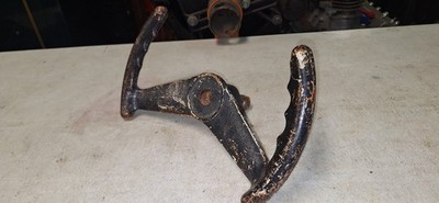 VINTAGE Airplane Steering Wheel Yoke CAST IRON Airplane Parts RATROD Hydroplane 