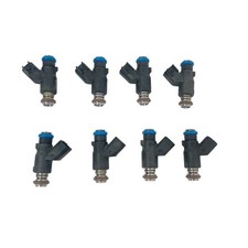 Set 8- 12613412 50lb For Truck Height Fuel Injectors Flow Matched