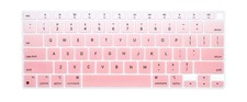 HRH Ultra MacBook Air 13 inch 2020, 11.02 x 4.33 inches, Ombre light pink