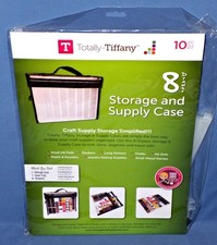 Totally Tiffany Storage and Supply Case w/8 D...