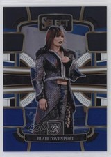 2024 Panini Select WWE Concourse Black & Blue Prizm /399 Blair Davenport #4 1g2u