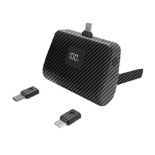 TotalBoost Mini Pro 5,000mAh Universal Power Bank With Interchangeable Adapters