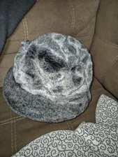 Winter Faux Fur Fuzzy Bucket Hat Fluffy Furry Warm Hat  Cap for Women