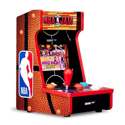 Arcade1Up NBA JAM Countercade Arcade w/3 Games, 7'' LCD Screen & Light-Up Marquee