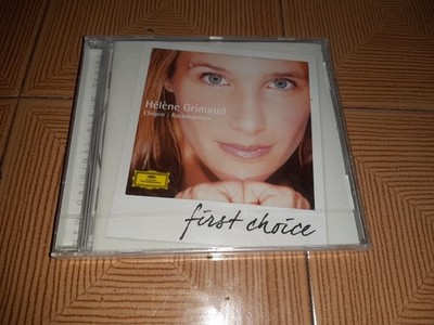 CD First Choice Chopin / Rachmaninow: Klaviersonaten etc. Hélène Grimaud Neu Sou