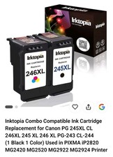 PG-245XL CL-246XL Ink Cartridge For Canon PIXMA MG2920 MG2522 MG2550 MX492 MX490