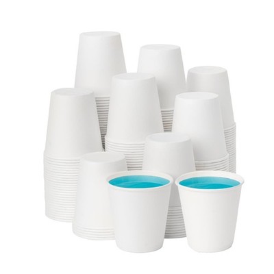 3 oz 300 Pack Paper Coffee Cups for Bathroom, Disposable Mouthwash Cups, Smal...